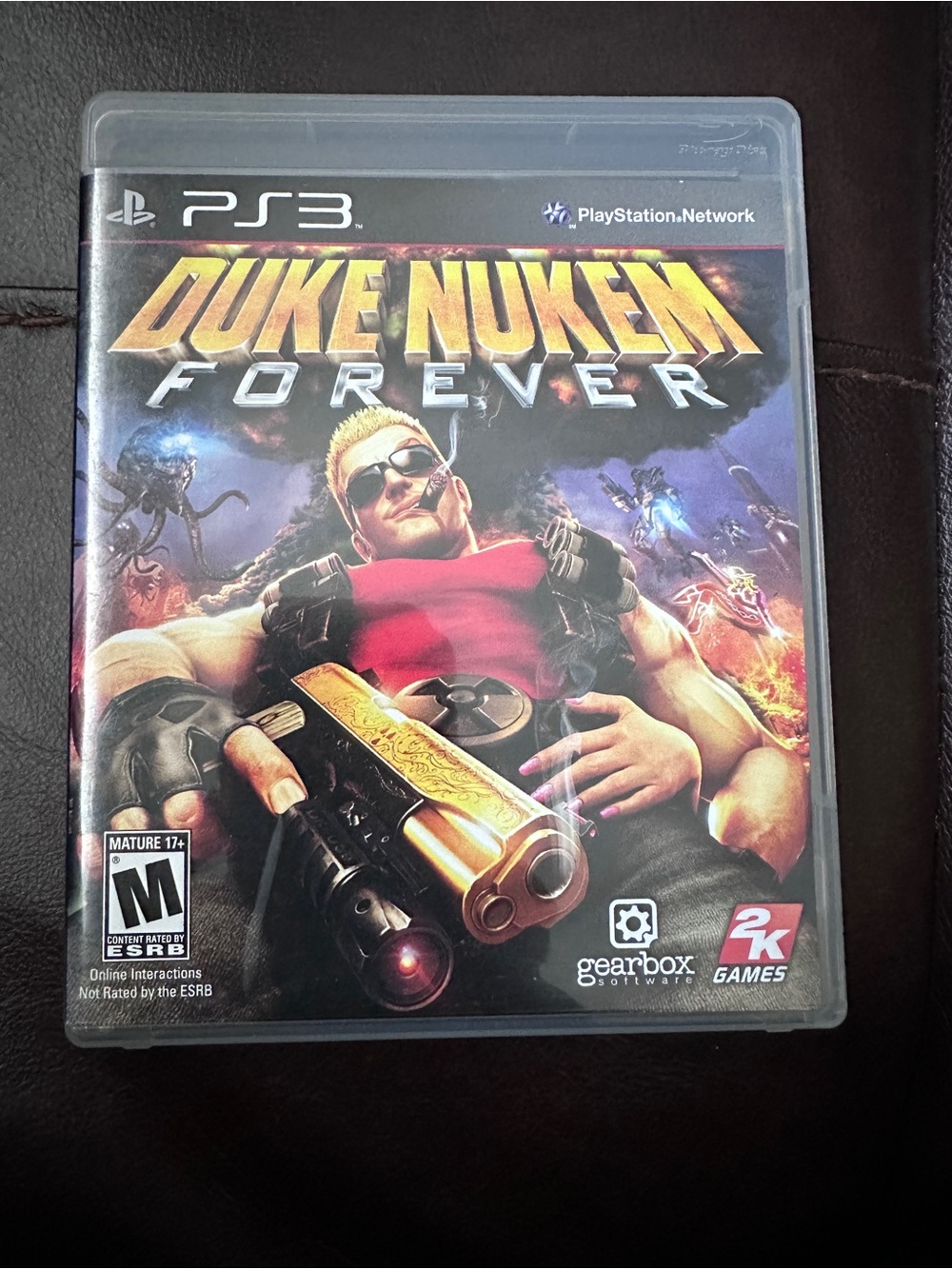 Sony PS3 Duke Nukem Forever CD video game Mature 17+ multiplayer